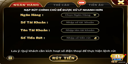 Sau khi đã có tài khoản, bước tiếp theo là bạn cần nạp tiền vào tài khoản để bắt đầu tham gia cá cược. Hãy cùng tìm hiểu quy trình nạp tiền và rút tiền tại Hitclub một cách chi tiết.